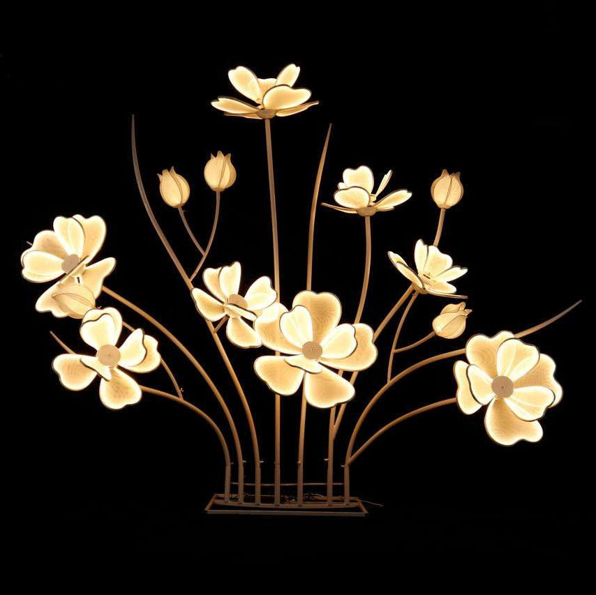 Location - Backdrop fleuri LED ZELDA - 260 x 310cm [BDFLEDZELDA1]