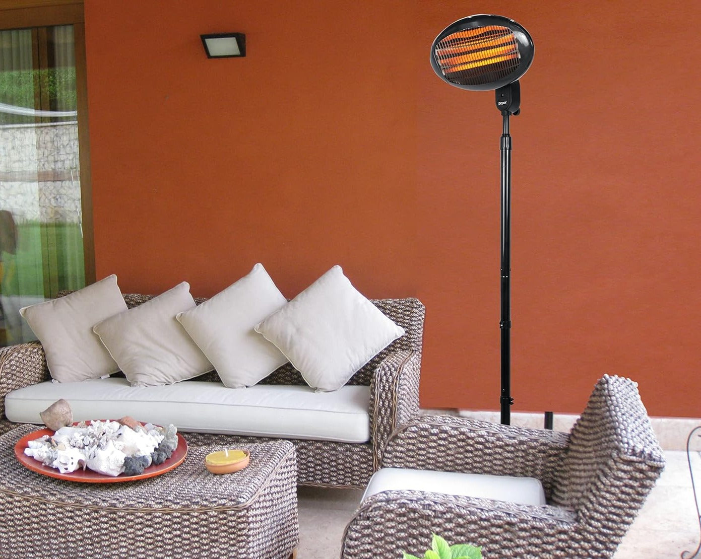 Location - Chauffage d’extérieur électrique sur pieds