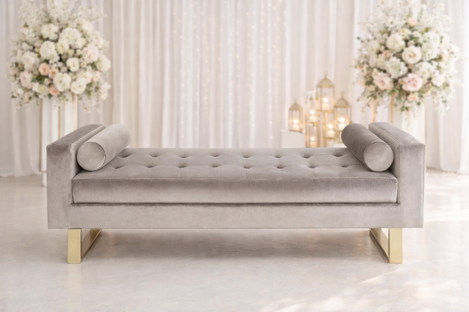 Location - Trône sofa Taupe Tentation [TROSOTENT]