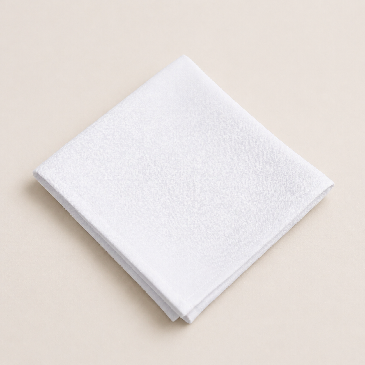 Location - Serviette blanche 50x50cm [SERVBLA50]