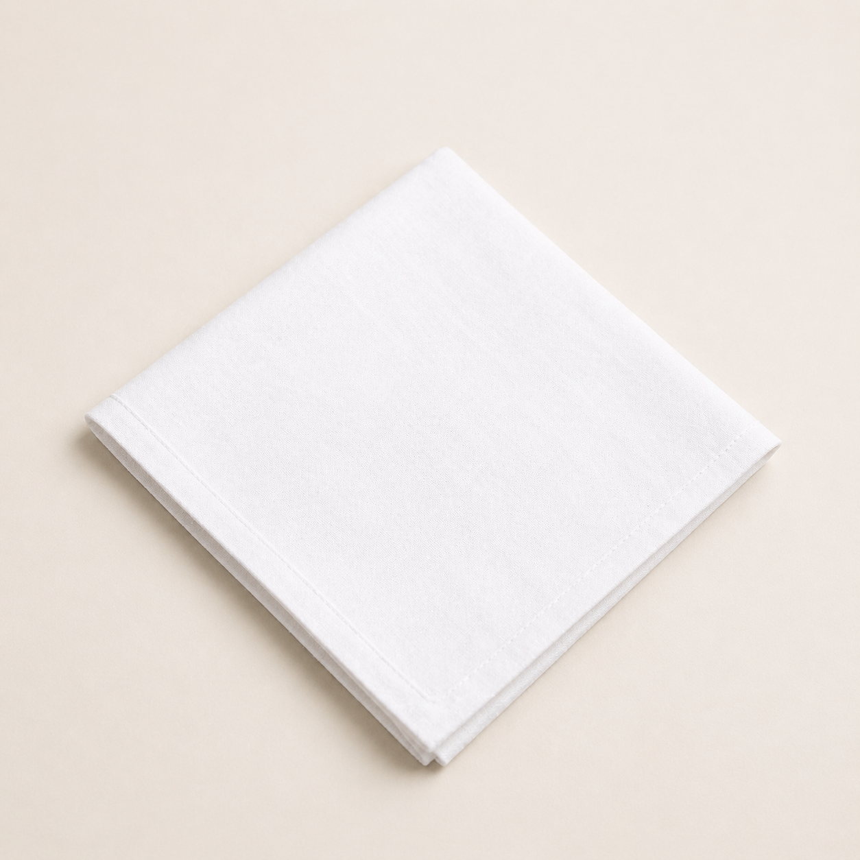 Location - Serviette blanche 45x45cm coton [SERVCOT45]