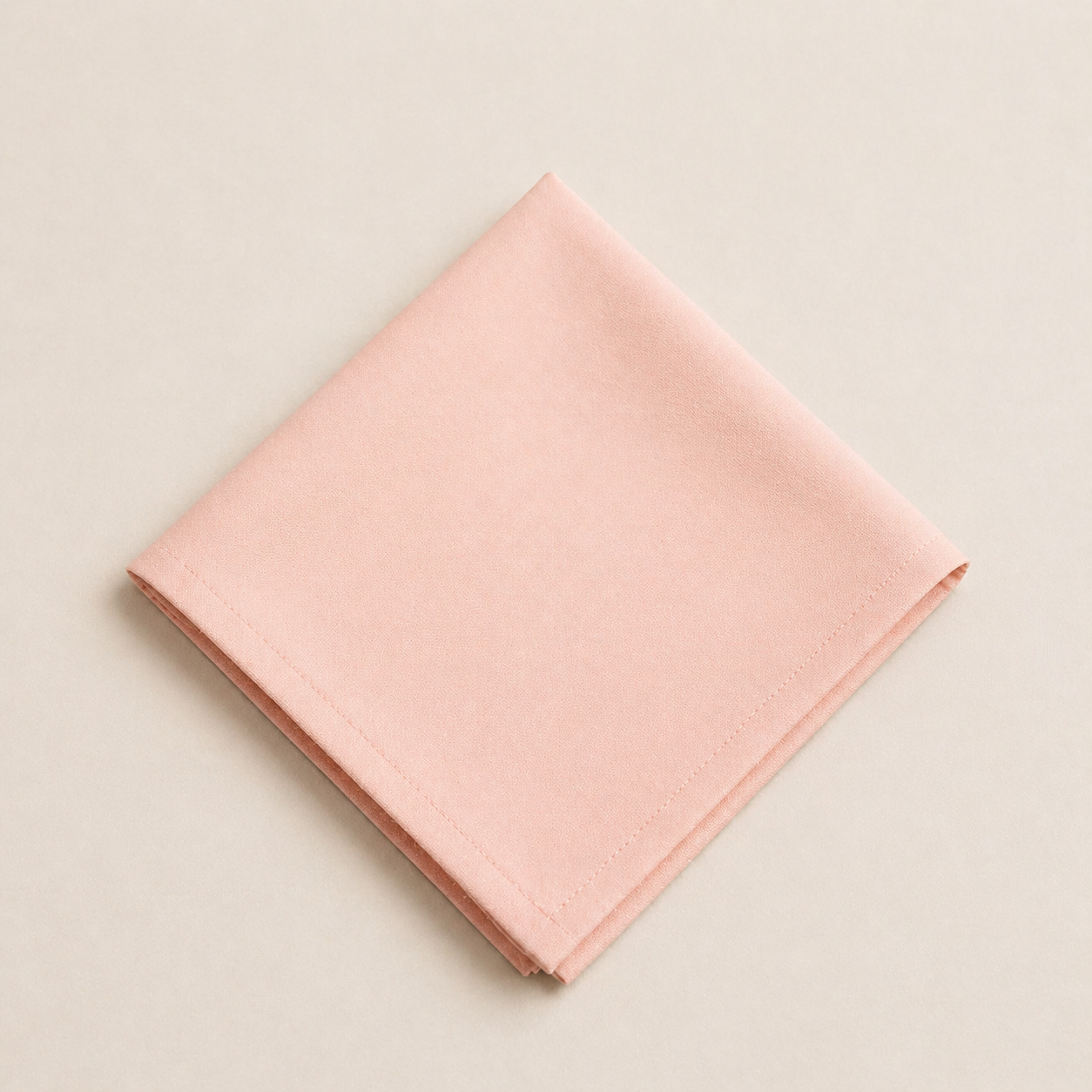 Location - Serviette polyester 50x50cm - Rose Pale [SERVROSPA50]