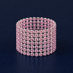 Location - Rond de serviette strass rose [RDSSTRARO]