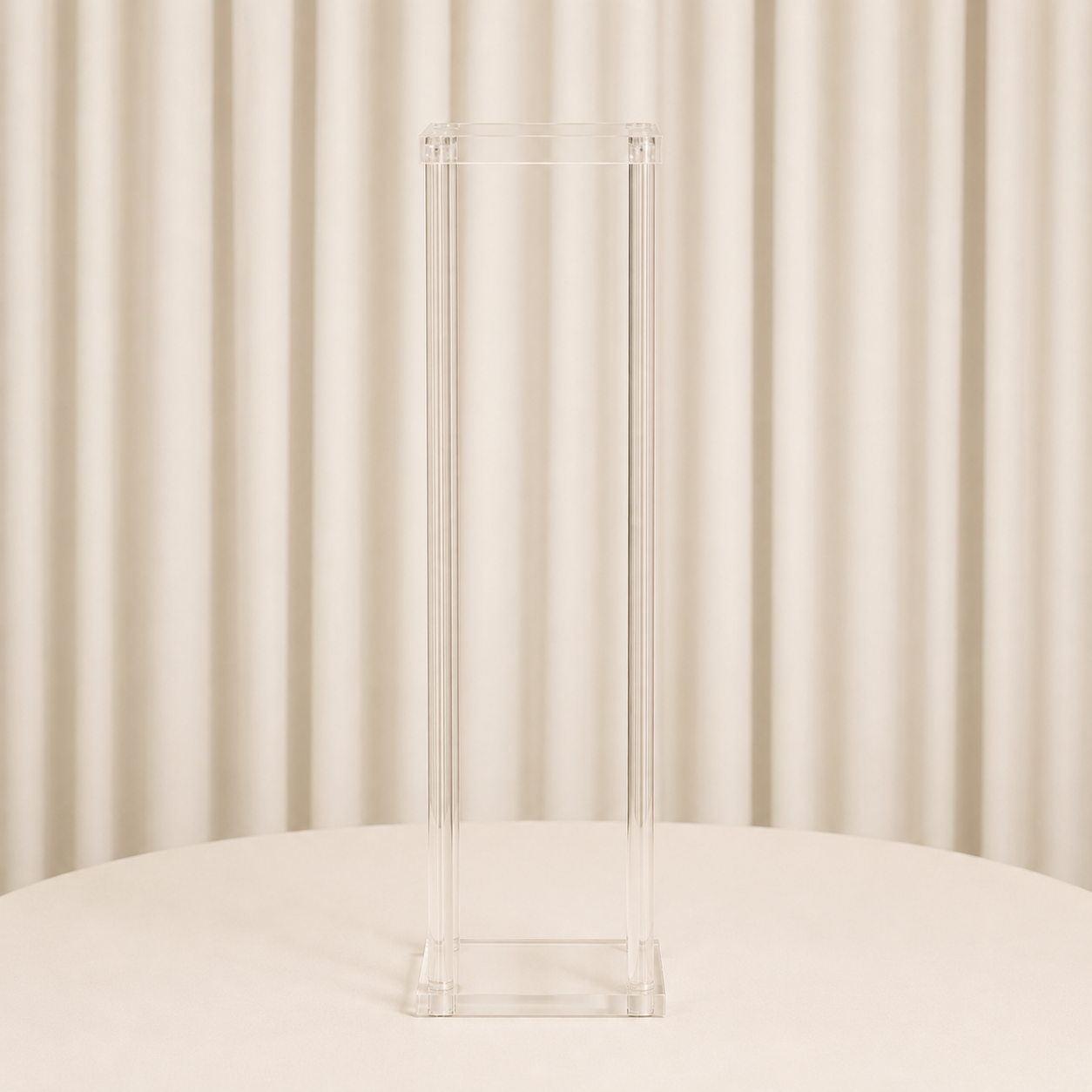 Location - Centre de table Acrylique Transparent 80 cm [CTACYT80]