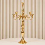 Location - Chandelier 5 branches Or 90 cm [CH5BRO90]