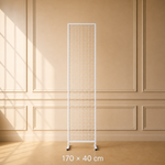 Location - Support mur de fleurs Rectangulaire 170cm x 40cm Blanc