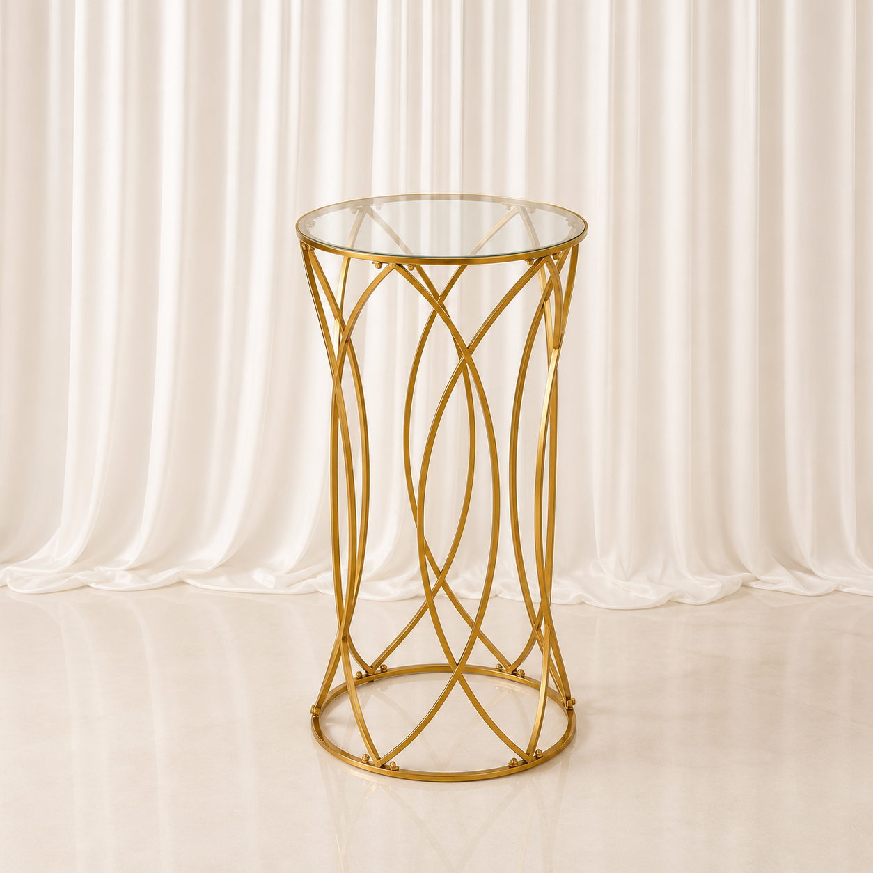 Location - Table à gâteau somptueuse Petite Pallas 45cm [TAGASOPEPA45]