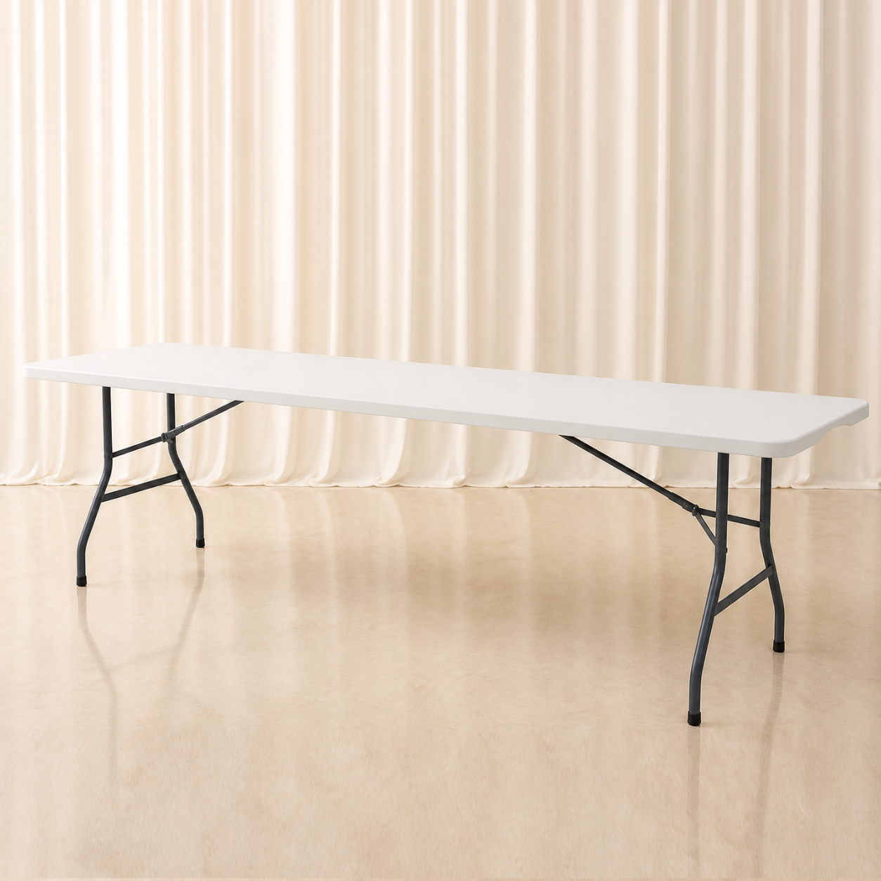 Location - Table rectangulaire pliante 244cm [TRP244CM]