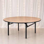 Location - Table ronde 180cm restaurant en bois [TRONDBO180CM]