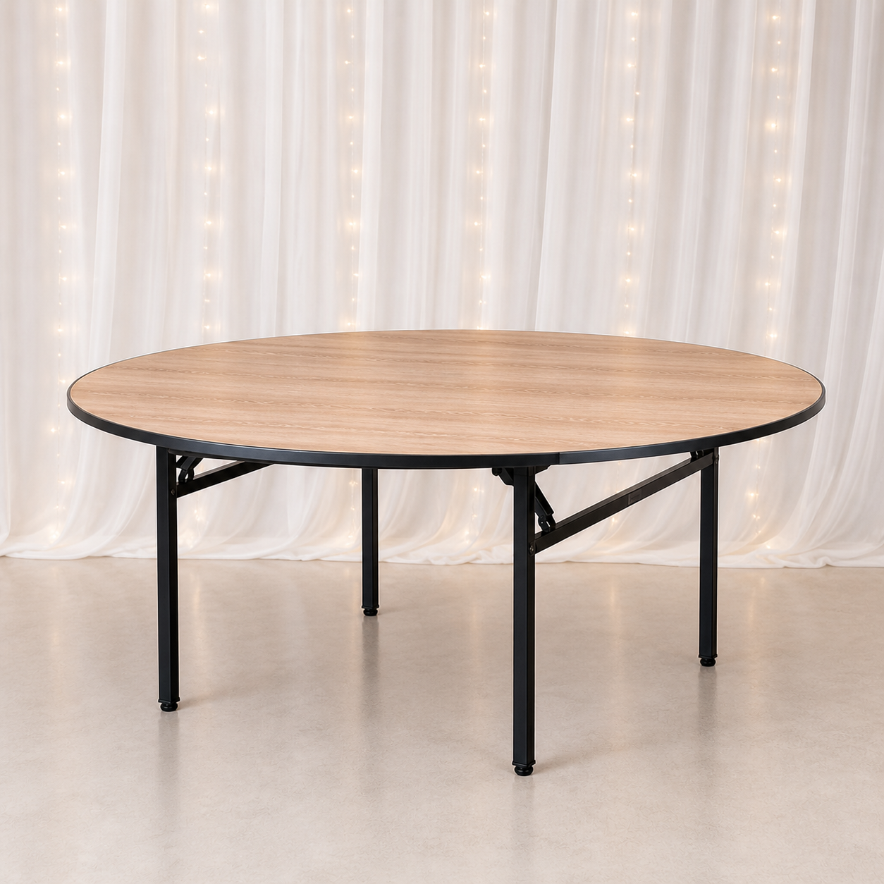 Location - Table ronde 180cm restaurant en bois [TRONDBO180CM]