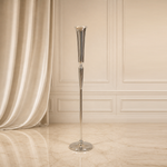 Location - Colonne Florale Argent 120 cm [COFLA120]