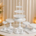 Location - Set présentoirs blancs 9 pièces