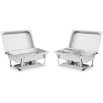 Location - Chauffe-plat professionnel - 2 x 8 L - Bacs GN inclus