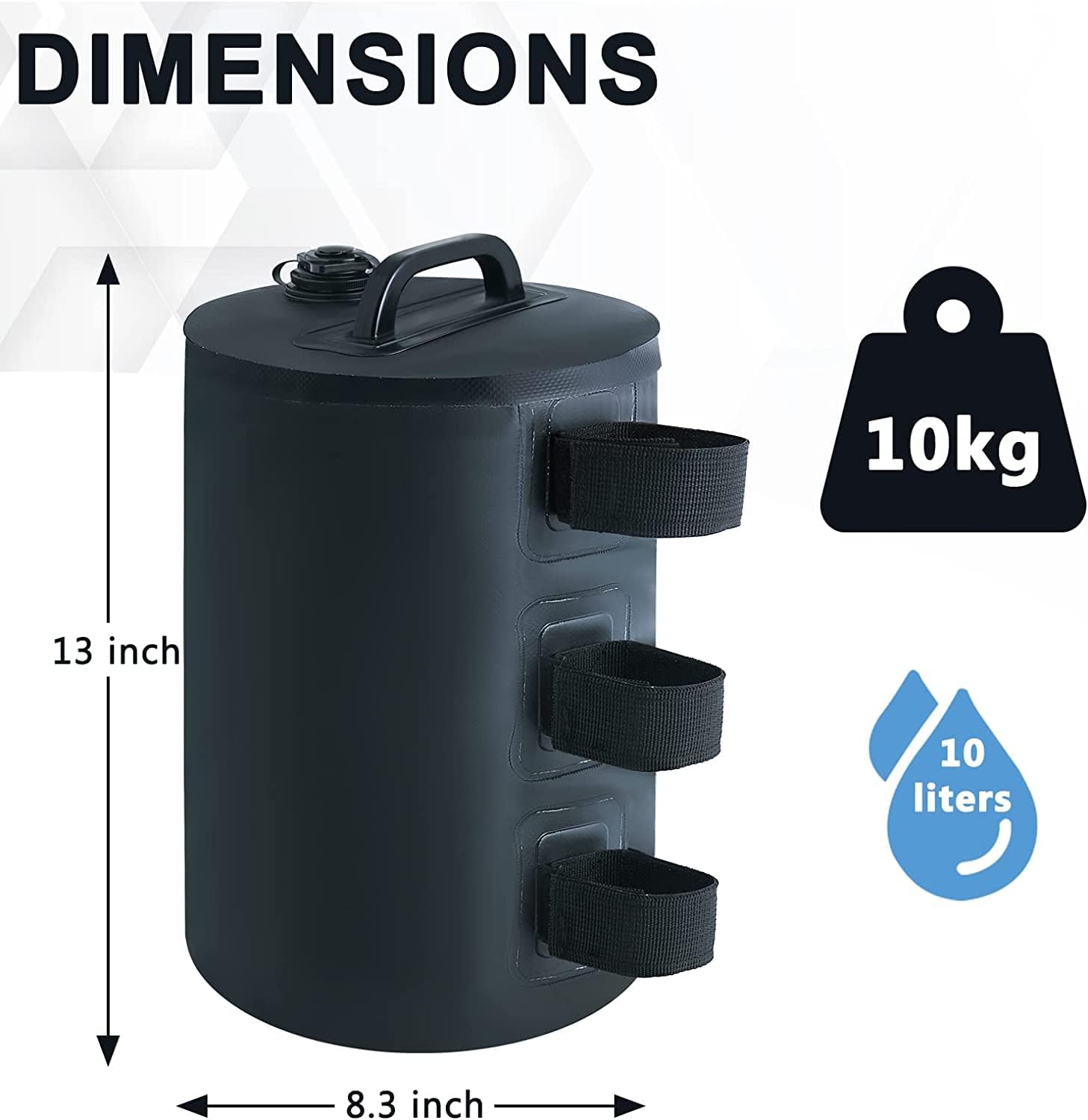 Location - Lot de 4 Poids de Sable Poids Lourd qualité 10Kg