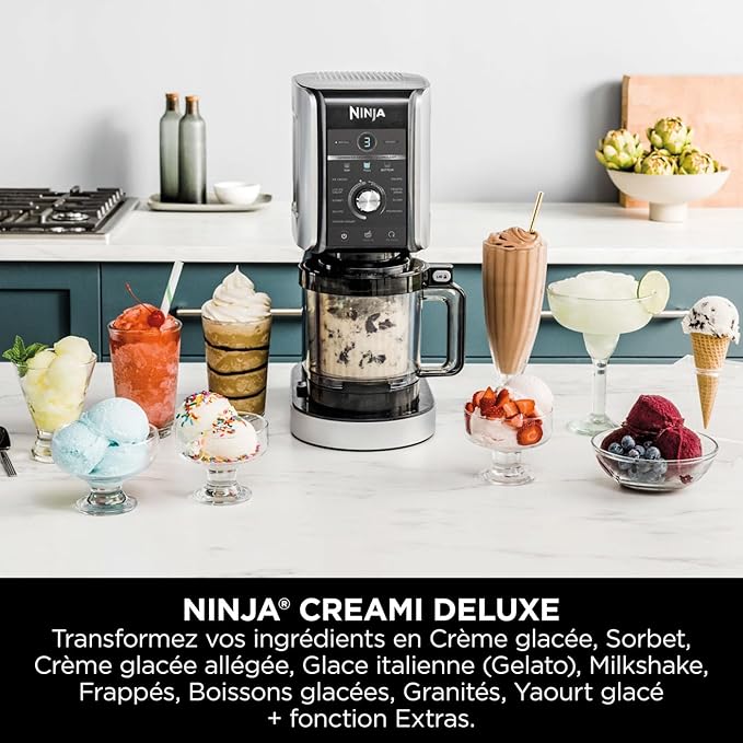 Location - Sorbetière machine à desserts glacés - Ninja CREAMi Deluxe