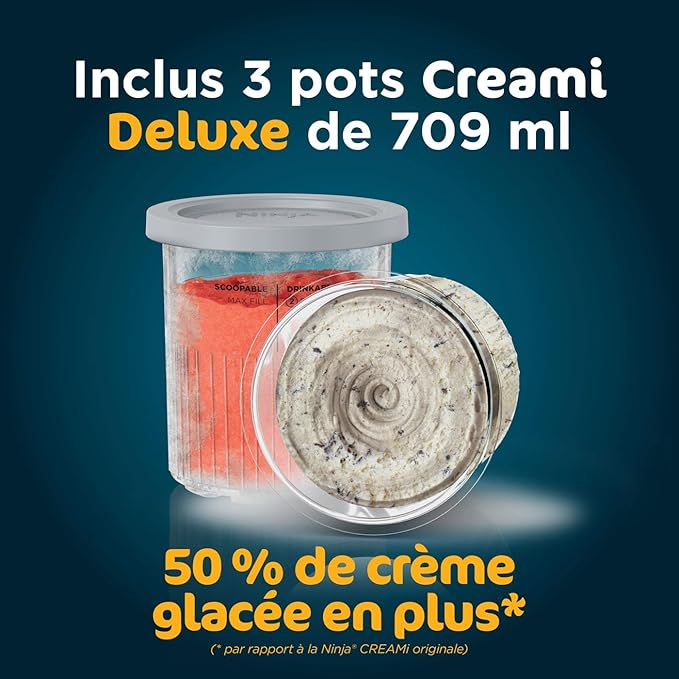 Location - Sorbetière machine à desserts glacés - Ninja CREAMi Deluxe
