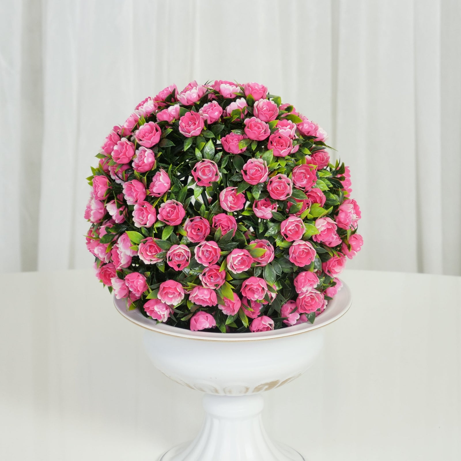 Location - Boule de fleurs Artificielles rose