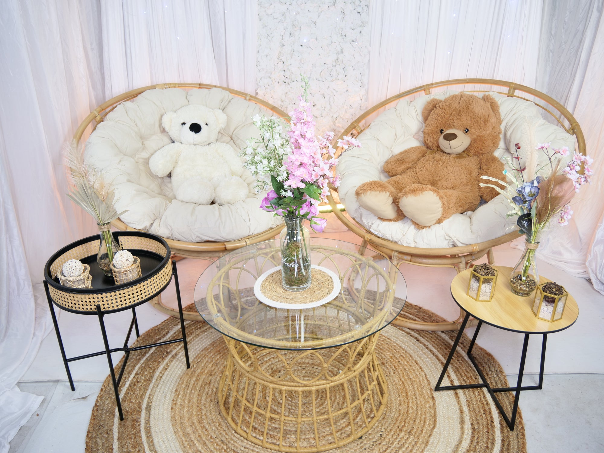 Location - [Coin Marié] Fauteuil Seram Duo d'Essaouira - Émeraude