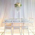 Location - [Table garnie PAP] Table lumineuse 10 personnes - Gala des Cieux