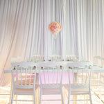 Location - [Table garnie PAP] Table lumineuse 10 personnes - Élégance Céleste