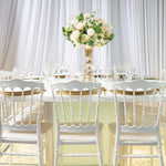 Location - [Table garnie PAP] Table lumineuse 10 personnes - Noces de Perle