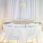 Location - [Table garnie PAP] Table garnie ronde 10 personnes - Odyssée Opulente