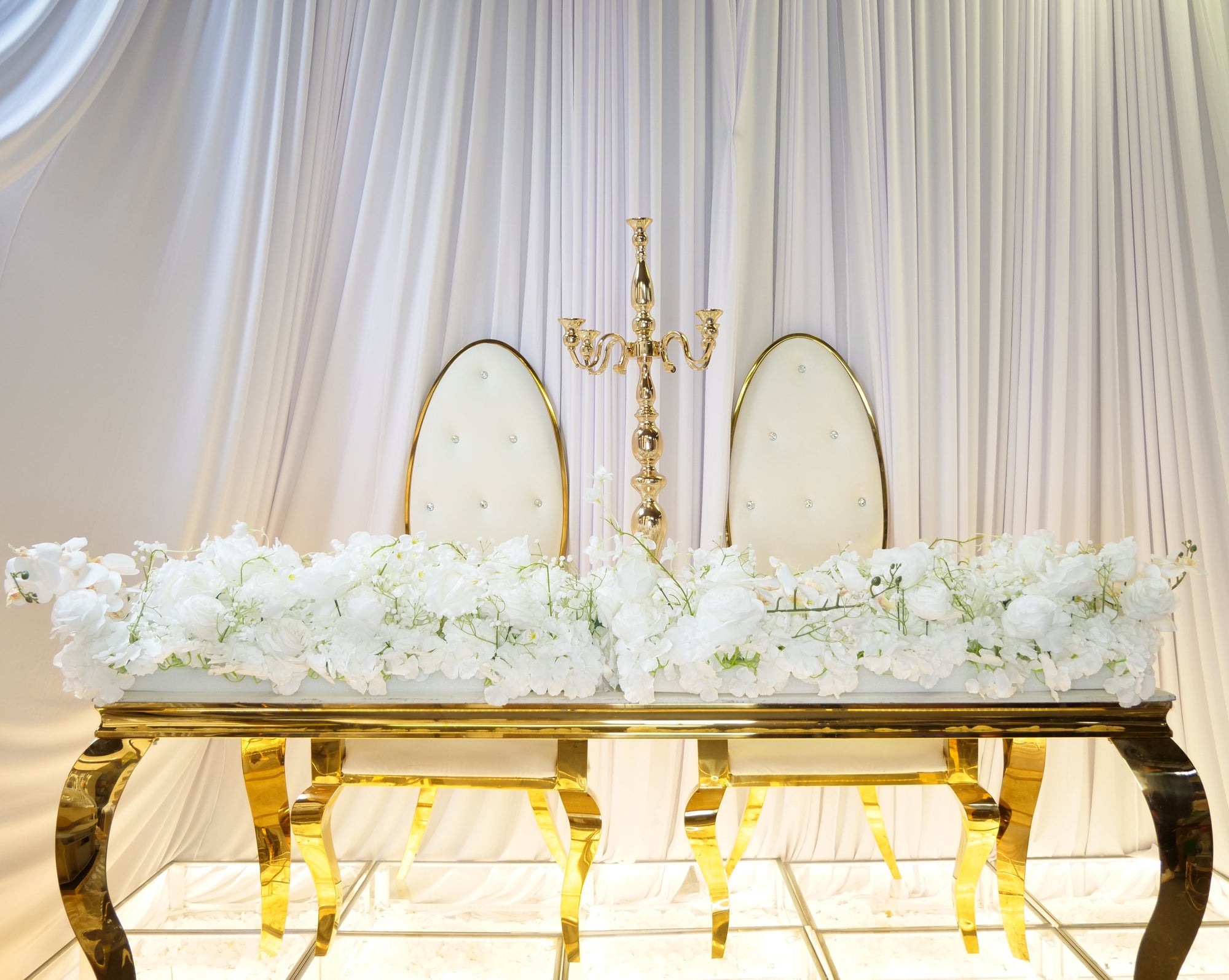 Location - Table d'honneur - Prestige pour les mariés - table de 2