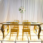Location - Table d'honneur - table majestueuse pour 8 personnes