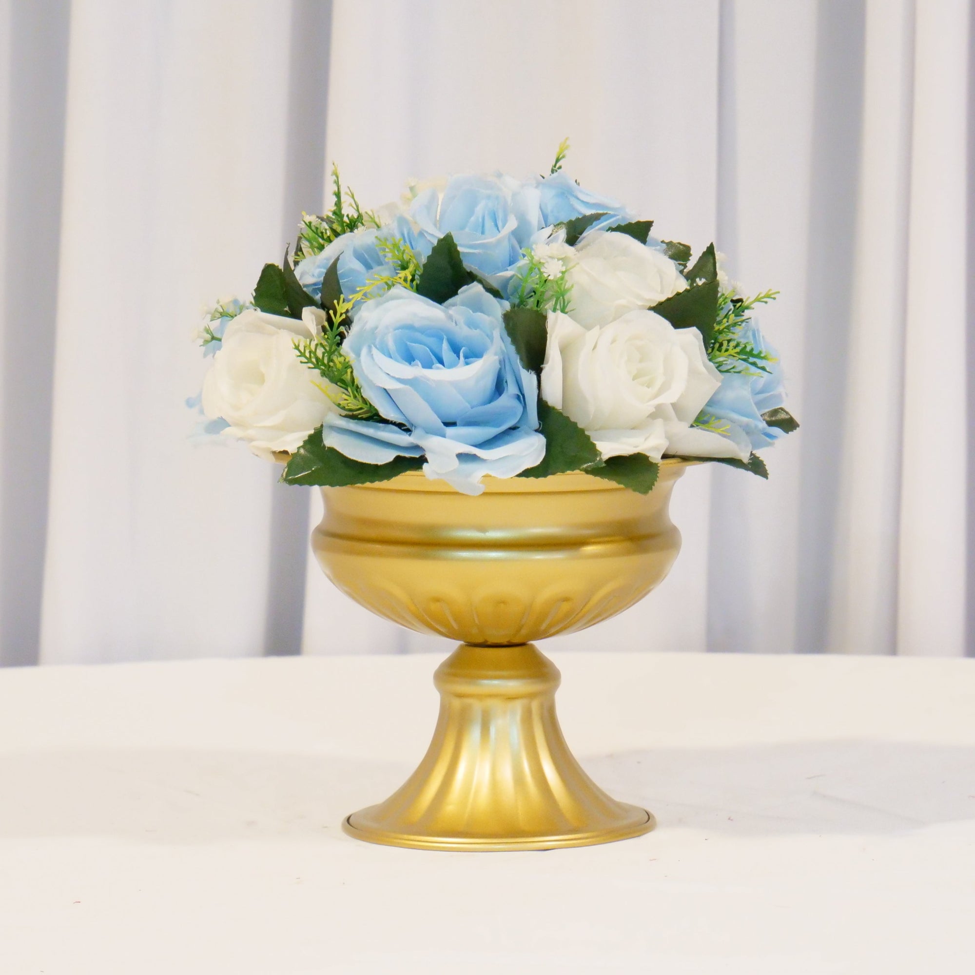 Location - Centre de table de mariage doré 16,4cm
