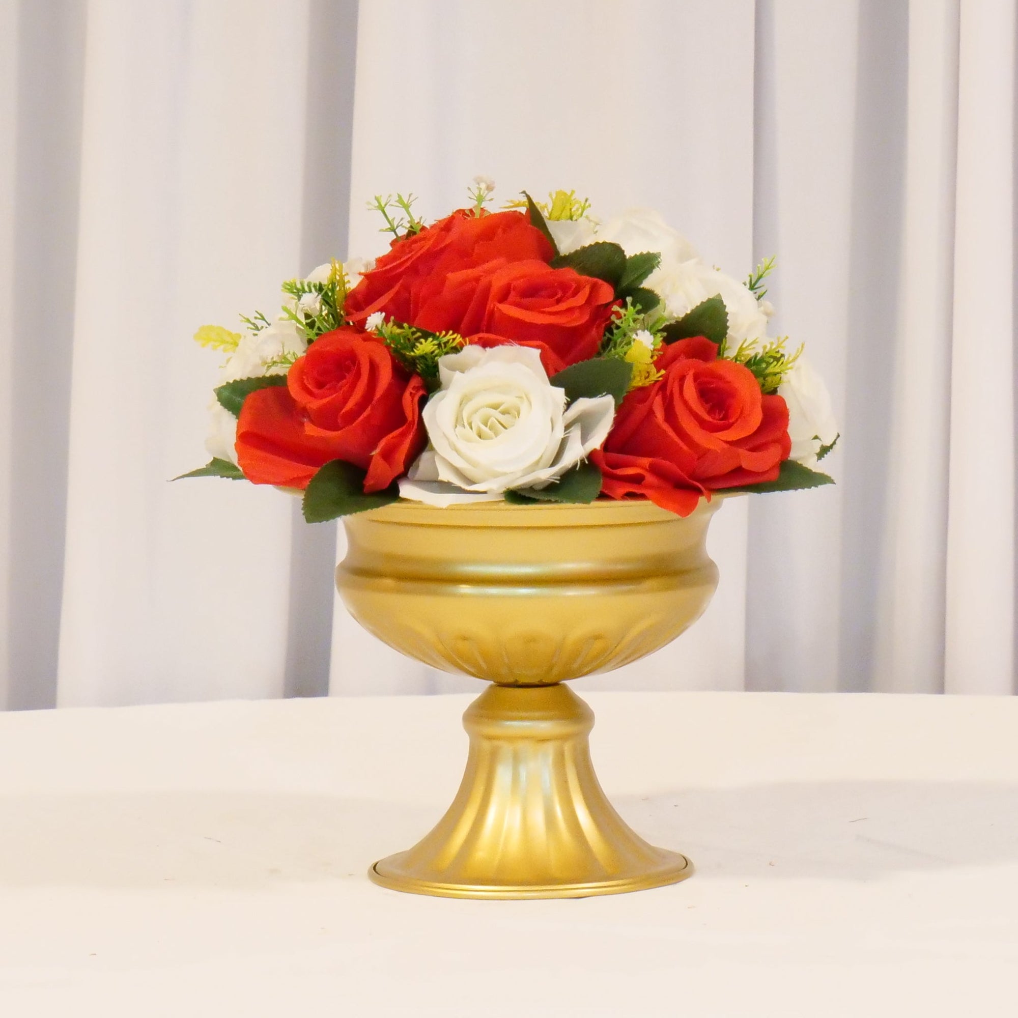 Location - Centre de table de mariage doré 16,4cm