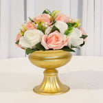 Location - Demi boule de fleurs Artificielles (15 Roses) blanc et rose pink