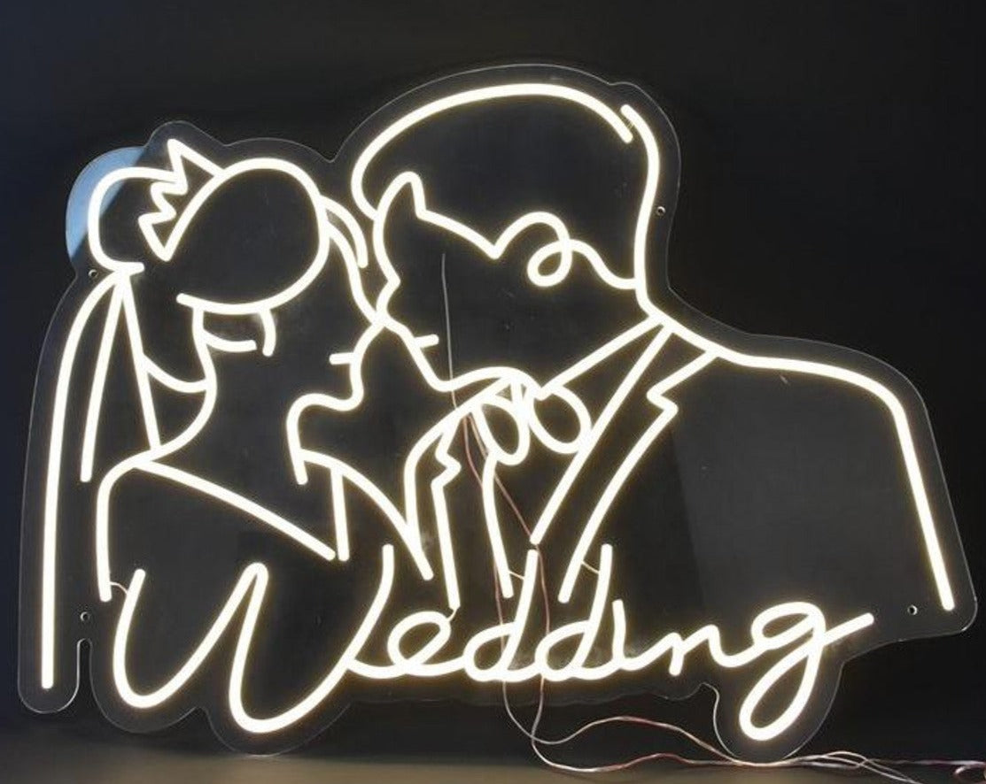 Location - Panneau LED Wedding 100cm