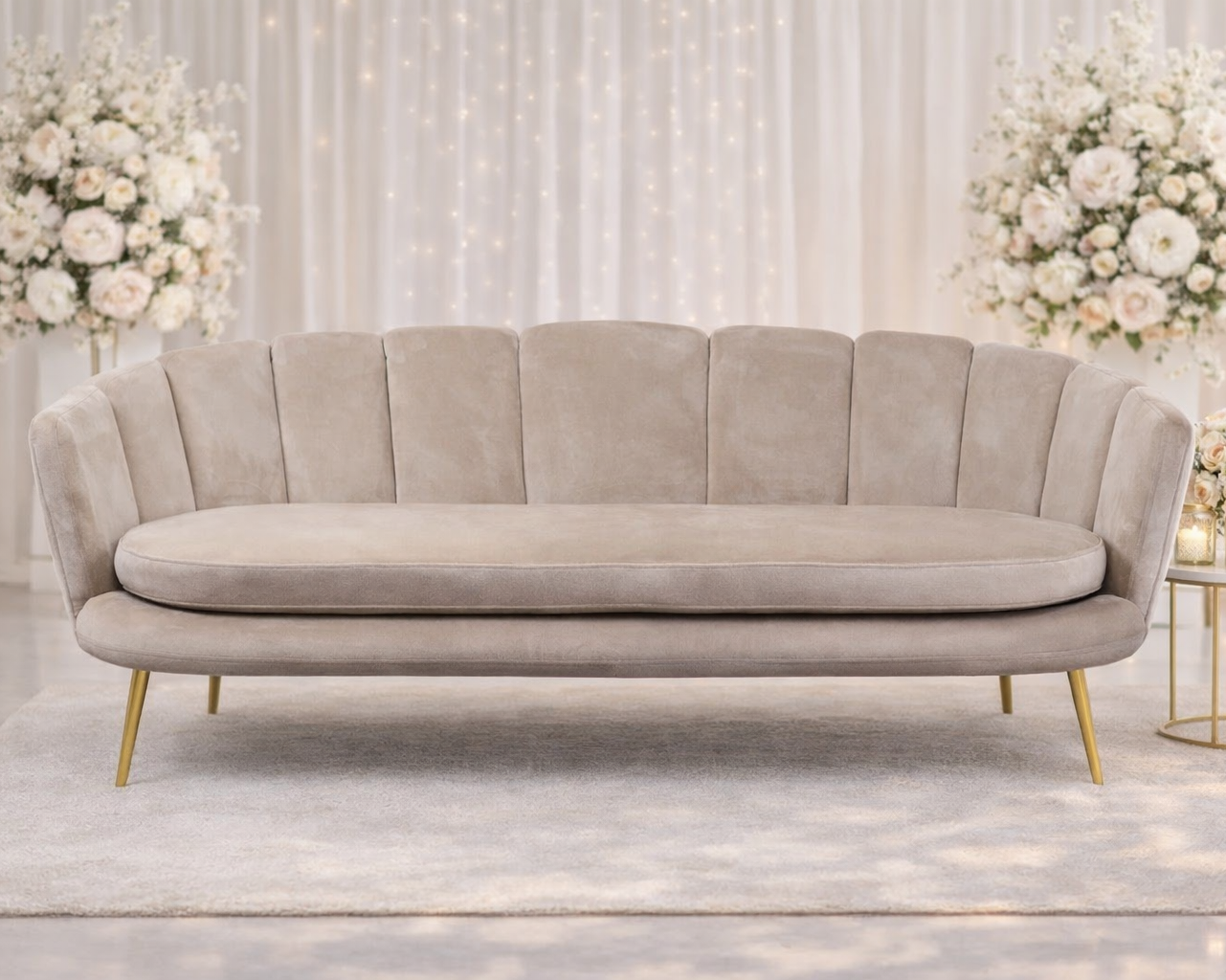 Location - Canapé 3 places Taupe Tendresse [TROTEND]