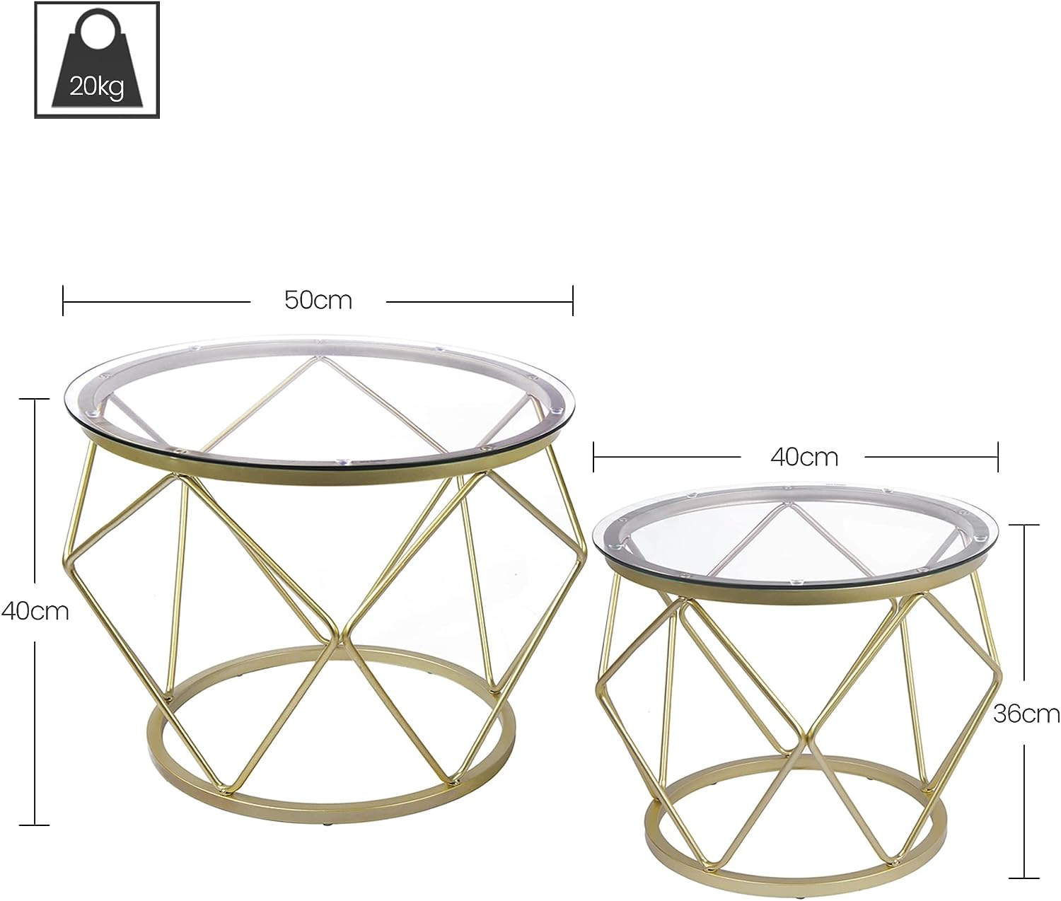 Location - Table Basse Geomy Géode Duo