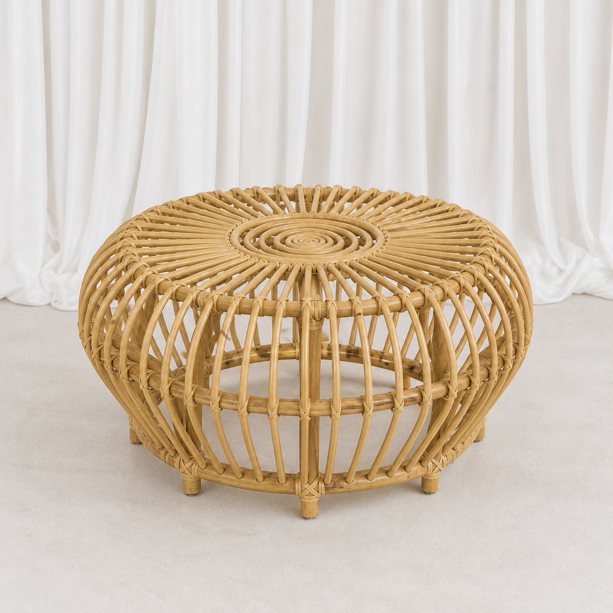 Location - Table basse Rotin Rhapsodie [TABRHA]