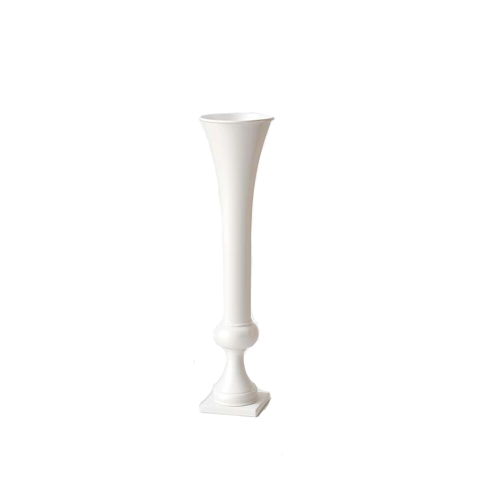 Location - Vase Cylindre Blanc 100 cm [VSCYLB10]