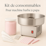 [Kit de consommables] Tout pour les barbe à papa - kit de 20 personnes