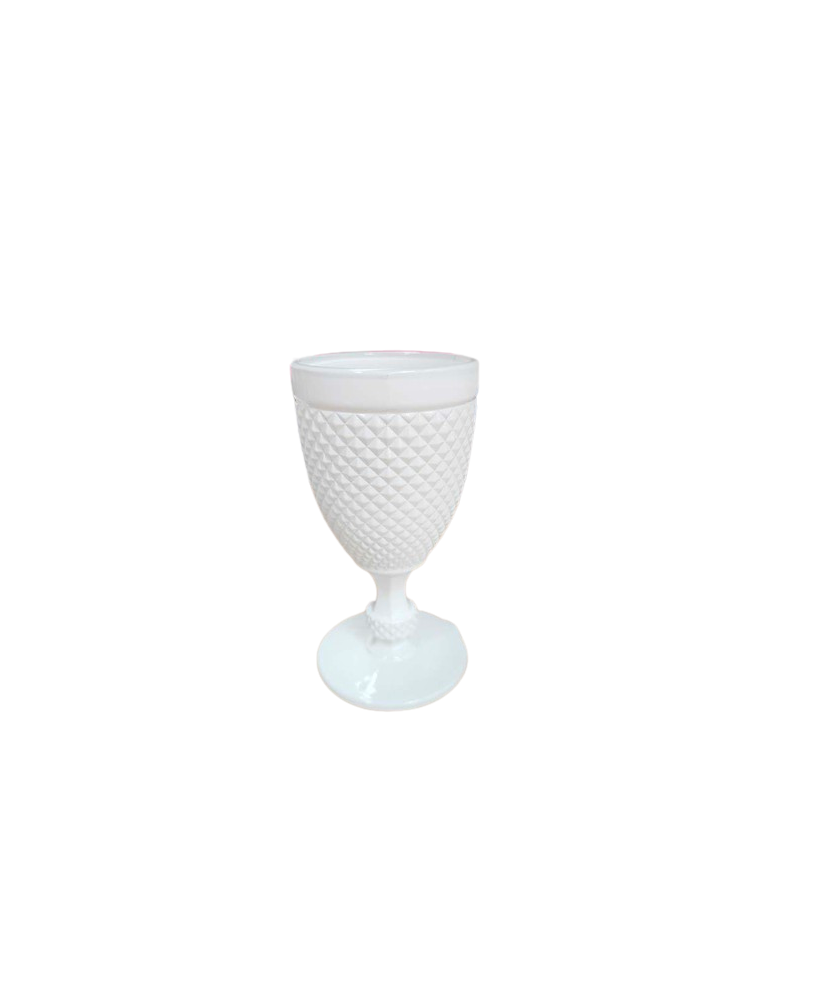 Location - Verre à vin en verre blanc NELA