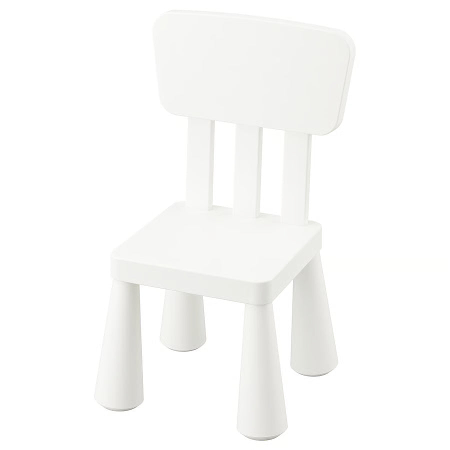 Location - Chaise enfant plastique intérieur / extérieur Blanc [ML-ENF-CHAISE-01]