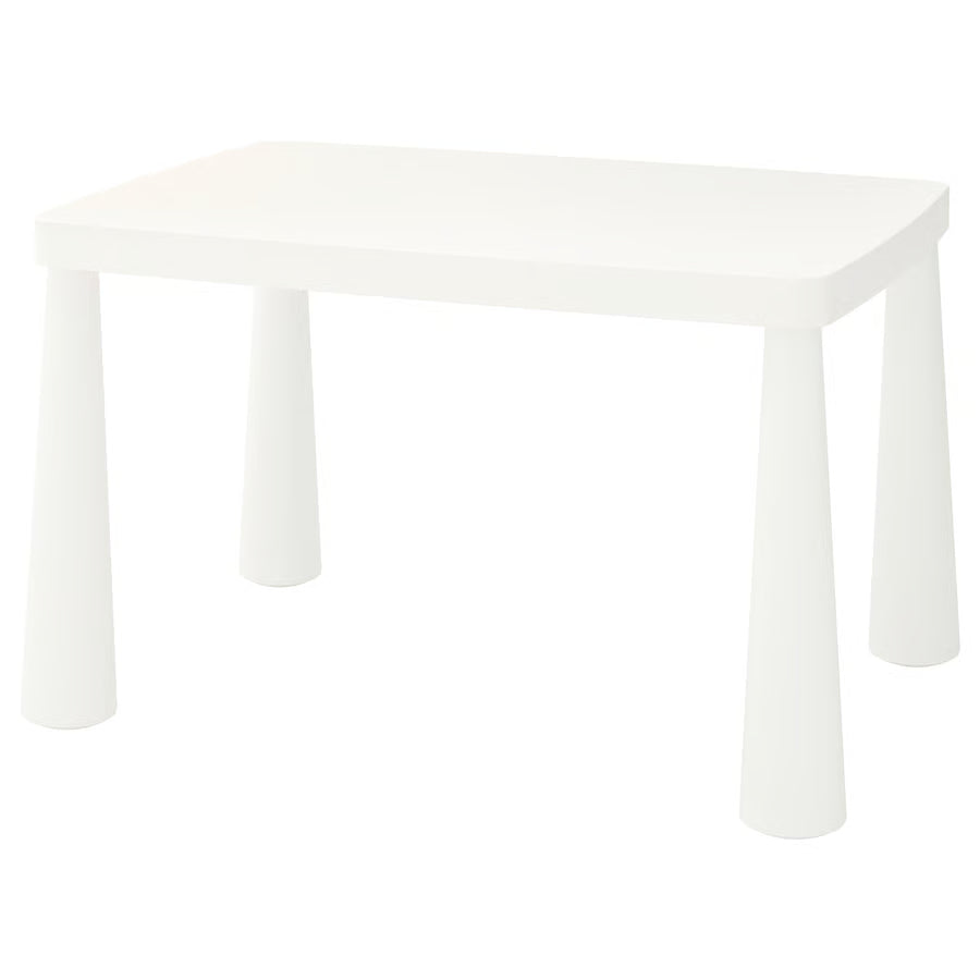 Location - Table enfant plastique intérieur / extérieur - blanc [ML-ENF-TABLE-BL01]