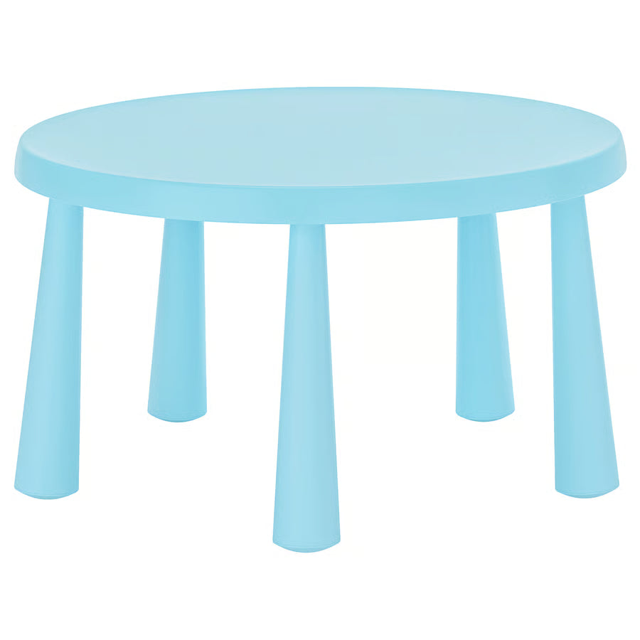 Location - Table enfant plastique intérieur / extérieur - bleu clair [ML-ENF-TABLE-BLEU01]