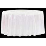 Location - Nappe ronde Sequin 280 cm - Blanche