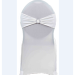 Location - Nœud de chaise lycra blanc