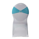 Location - Nœud de chaise lycra bleu turquoise