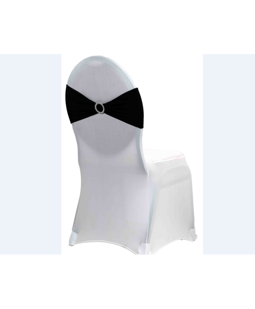 Location - Nœud de chaise lycra noir