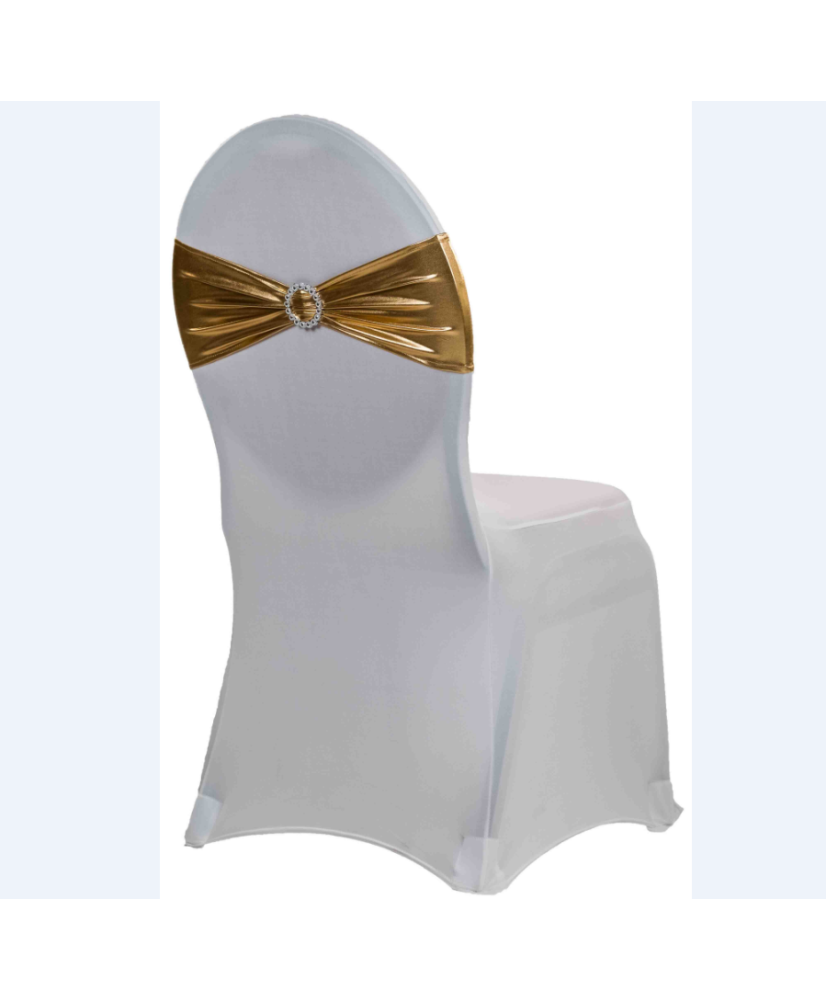Location - Nœud de chaise lycra or
