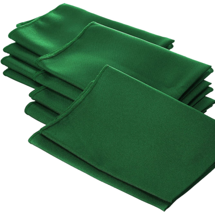 Location - Serviette polyester 50x50cm - Vert