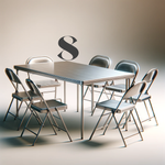 Location - [PACK] Table rectangulaire de 8 personnes - Pack Fondamental