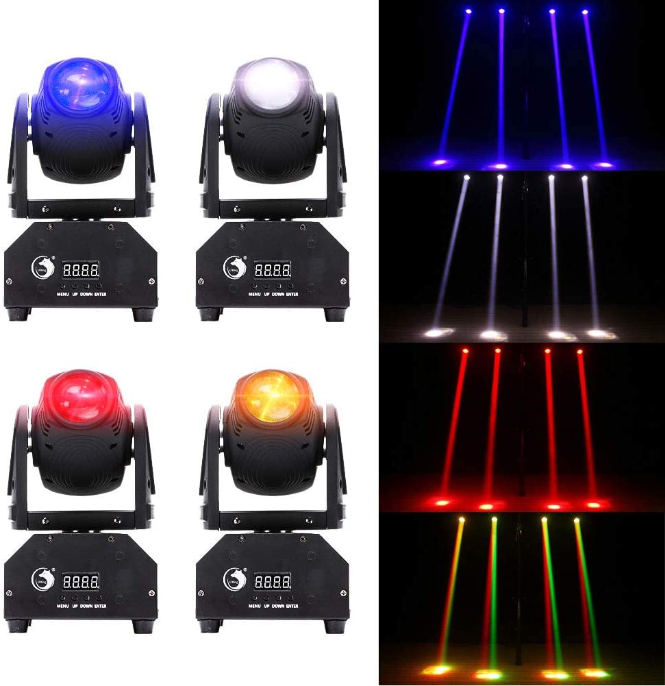 Location - Lampe de scène Lumière RGBW (4 en 1) Automatique à Commande Vocale 30W