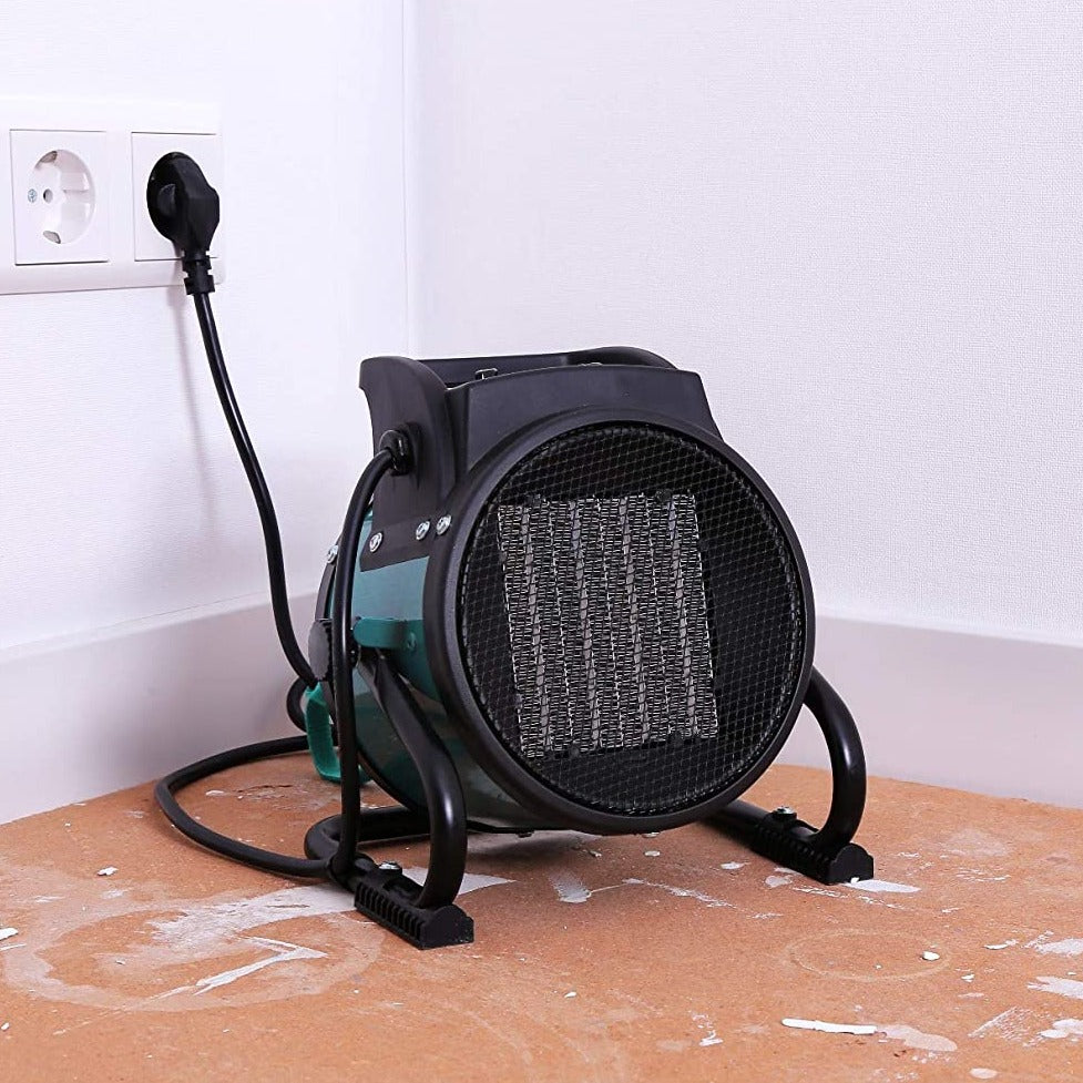 Location - Chauffage électrique soufflant 2000 W jusqu'à 20 m²